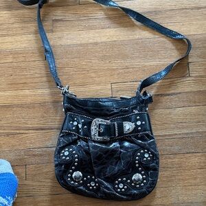 Stylish Black Studded Women's Bag
